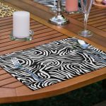 - Servis6li-Set338-Gorsel2 - Realhomes 6'lı Renkli Zebra Desen Tasarımlı Amerikan Servis Seti Realhomes