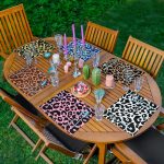 - Servis6li-Set344-Gorsel1 - Realhomes 6'lı Renkli Zebra Desen Motifli Amerikan Servis Seti Realhomes