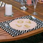 6'lı Hello & Love Gold Detaylı Özel Tasarım Amerikan Servis Seti Realhomes