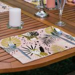 6'lı Pembe Zemin Love Tasarımlı Amerikan Servis Seti Realhomes