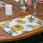 - Servis6li-Set363-Gorsel2 - Realhomes  6'lı Altın Varaklı Yaprak Tasarımlı Amerikan Servis Seti Realhomes