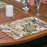 6'lı Sonbahar Yaprakları Özel Tasarım Amerikan Servis Seti Realhomes