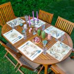 - Servis6li-Set379-Gorsel1 - Realhomes  6'lı Krem Karahindiba Tasarımlı Amerikan Servis Seti Realhomes