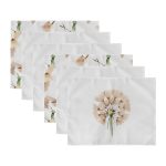 - Servis6li-Set380-Gorsel3 - Realhomes  6'lı Krem Karahindiba Tasarımlı Amerikan Servis Seti Realhomes