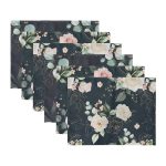 - Servis6li-Set389-Gorsel3 - Realhomes  6'lı Beyaz Gül Tasarımlı Amerikan Servis Seti Realhomes