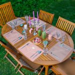 - Servis6li-Set395-Gorsel1 - Realhomes  6'lı Renkli Zemin Onedraw Çizimli Özel Tasarım Amerikan Servis Seti Realhomes