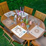 - Servis6li-Set396-Gorsel1 - Realhomes  6'lı Renkli Zemin Onedraw Çizimli Özel Tasarım Amerikan Servis Seti Realhomes