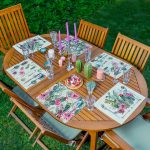 - Servis6li-Set399-Gorsel1 - Realhomes  6'lı Krem Zeminli Renkli Kaktüs Tasarımlı Amerikan Servis Seti Realhomes