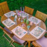 - Servis6li-Set401-Gorsel1 - Realhomes 6'lı Pembe Zemin Kaktüs Tasarımlı Amerikan Servis Seti Realhomes