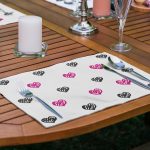 6'lı Love Temalı Özel Tasarım Amerikan Servis Seti Realhomes