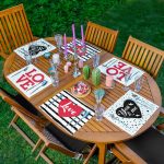 6'lı Kalp & Love Tasarımlı Amerikan Servis Seti Realhomes