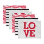 - Servis6li-Set414-Gorsel3 - Realhomes  6'lı Love Yazılı Özel Tasarım Sevgili Temalı Amerikan Servis Seti Realhomes