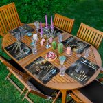 - Servis6li-Set42-Gorsel1 - Realhomes  6'lı Gold Detaylı Siyahi Kadın Temalı Amerikan Servis Seti Realhomes