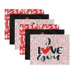 - Servis6li-Set425-Gorsel3 - Realhomes  6'lı Be My Valentine Özel Tasarımlı Amerikan Servis Seti Realhomes