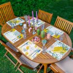 - Servis6li-Set426-Gorsel1 - Realhomes  6'lı Renkli Fırça Darbeleri Özel Tasarımlı Amerikan Servis Seti Realhomes