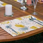 - Servis6li-Set426-Gorsel2 - Realhomes  6'lı Renkli Fırça Darbeleri Özel Tasarımlı Amerikan Servis Seti Realhomes