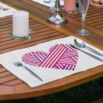 6'lı Neon Renkli Happy Temalı Özel Tasarım Amerikan Servis Seti Realhomes