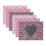 - Servis6li-Set447-Gorsel3 - Realhomes  6'lı Soft Kalp Tasarımlı Aşk Temalı Amerikan Servis Seti Realhomes