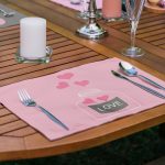 6'lı Sevgililer Günü Özel Tasarım Amerikan Servis Seti Realhomes