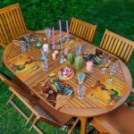 6'lı Etnik Kültürlü African Kadın Tasarımlı Amerikan Servis Seti Realhomes