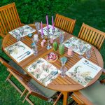 - Servis6li-Set465-Gorsel1 - Realhomes 6'lı Kurumuş Tropik Yaprak Tasarımlı Amerikan Servis Seti Realhomes