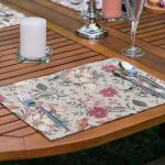 - Servis6li-Set468-Gorsel2 - Realhomes  6'lı Pastel Zemin Kurumuş Çiçek Çizimli Amerikan Servis Seti Realhomes