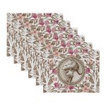 - Servis6li-Set472-Gorsel3 - Realhomes 6'lı Krem Zemin Etnik Çizimli Amerikan Servis Seti Realhomes