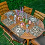 - Servis6li-Set473-Gorsel1 - Realhomes  6'lı Etnik Çiçek Özel Tasarımlı Amerikan Servis Seti Realhomes