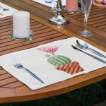 - Servis6li-Set490-Gorsel2 - Realhomes 6'lı Sevimli Saksılı Kaktüs Tasarımlı Amerikan Servis Seti Realhomes