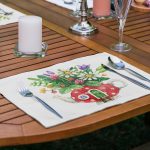 - Servis6li-Set491-Gorsel2 - Realhomes 6'lı Rengarenk Sevimli Saksılar İçinde Çiçek Tasarımlı Amerikan Servis Seti Realhomes