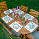 6'lı Özel Tasarım Kış Temalı Amerikan Servis Seti Realhomes