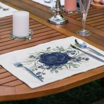 - Servis6li-Set504-Gorsel2 - Realhomes 6'lı Özel Tasarım Beyaz Lacivert Gül Motifli Amerikan Servis Seti Realhomes