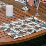 - Servis6li-Set520-Gorsel2 - Realhomes 6'lı Kozalak & Mum Tasarımlı Yılbaşı Temalı Amerikan Servis Seti Realhomes