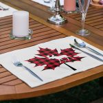 - Servis6li-Set522-Gorsel2 - Realhomes 6'lı Ekose Yaprak Tasarımlı Amerikan Servis Seti Realhomes