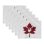 - Servis6li-Set522-Gorsel3 - Realhomes 6'lı Ekose Yaprak Tasarımlı Amerikan Servis Seti Realhomes