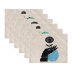 - Servis6li-Set535-Gorsel3 - Realhomes 6'lı Çiçek Tasarımlı El Motifli Amerikan Servis Seti Realhomes