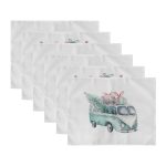 - Servis6li-Set536-Gorsel3 - Realhomes 6'lı Çam Ağaçlı Araba Desenli Amerikan Servis Seti Realhomes