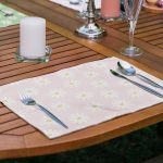 - Servis6li-Set547-Gorsel2 - Realhomes 6'lı Renkli Zemin Papatya Tasarımlı Amerikan Servis Seti Realhomes