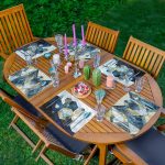 - Servis6li-Set58-Gorsel1 - Realhomes 6'lı Lacivert Gold Detaylı Geometrik Çizimli Amerikan Servis Seti Realhomes