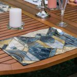 - Servis6li-Set58-Gorsel2 - Realhomes 6'lı Lacivert Gold Detaylı Geometrik Çizimli Amerikan Servis Seti Realhomes