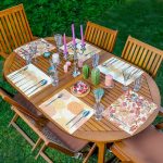 6'lı Sonbahar Yaprakları Özel Tasarım Amerikan Servis Seti Realhomes