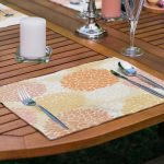 6'lı Sonbahar Yaprakları Özel Tasarım Amerikan Servis Seti Realhomes