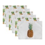 - Servis6li-Set7-Gorsel3 - Realhomes 6'lı Beyaz Zeminde Ananas Desenli Amerikan Servis Seti Realhomes