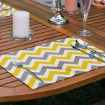 - Servis6li-Set73-Gorsel2 - Realhomes 6'lı Sarı Gri Zigzag Özel Tasarımlı Amerikan Servis Seti Realhomes