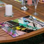 6'lı Renkli Karmaşık Tasarımlı Amerikan Servis Seti Realhomes