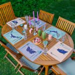 6'lı Renkli Hayvan Figürleri Özel Tasarım Amerikan Servis Seti Realhomes