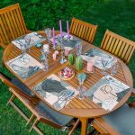 - Servis6li-Set84-Gorsel1 - Realhomes 6'lı Krem Renkli Gül Çizimli Amerikan Servis Seti Realhomes