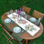 - ServisRunner-DuzRenkSet-10067-Tropik-Yaprak-Tasarimli-Dijital-Baskili-1-Adet-Runner-4-Adet-Yesil-Renkli-Amerikan-Servis - Realhomes ServisRunner-DuzRenkSet-10067 Realhomes