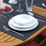 - ServisRunner-DuzRenkSet-10102-Lacivert-Zemin-Kirmizi-Bardak-Desenli-1-Adet-Runner-4-Adet-Koyu-Menekse-Renkli-Amerikan-Servis-2 - Realhomes ServisRunner-DuzRenkSet-10102 Realhomes