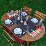 - ServisRunner-DuzRenkSet-10103-Happy-New-Year-Tasarimli-Dijital-Baskili-1-Adet-Runner-4-Adet-Koyu-Menekse-Renkli-Amerikan-Servis - Realhomes ServisRunner-DuzRenkSet-10103 Realhomes